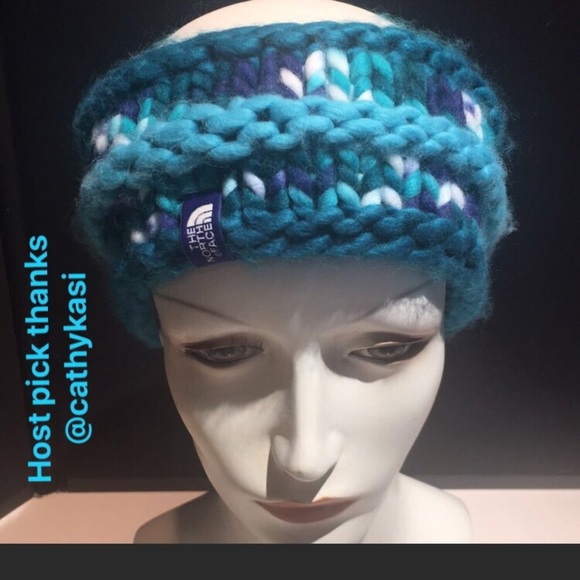 north face knit headband